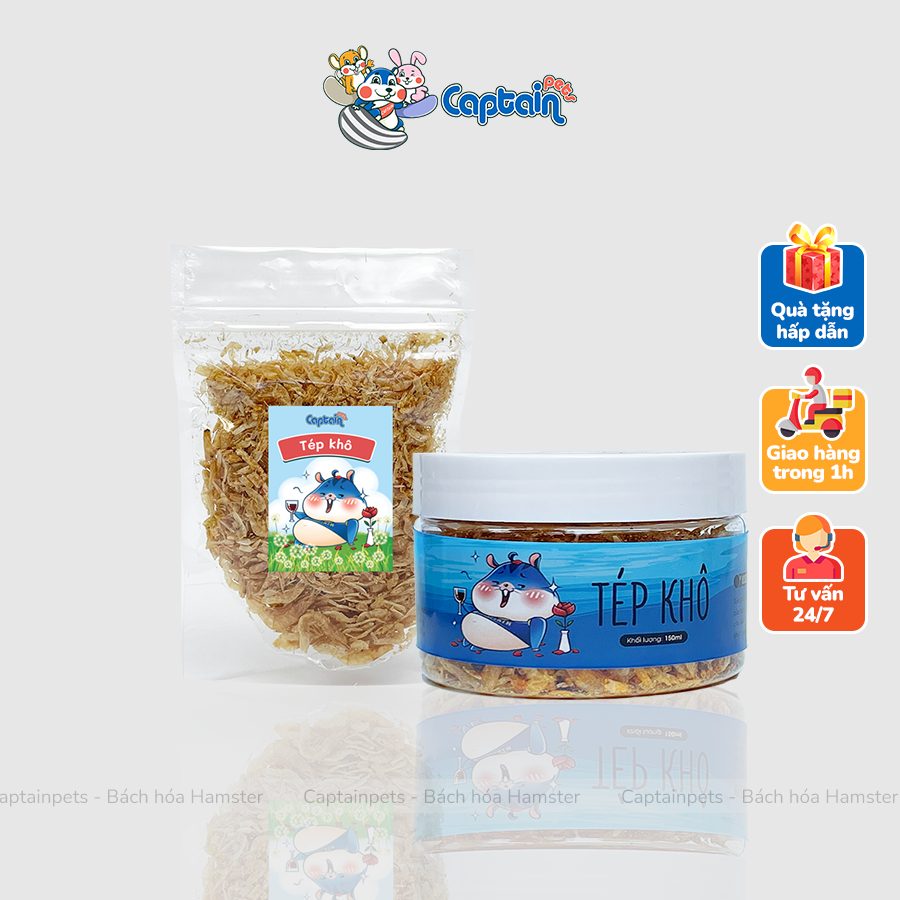 Tép sấy khô loại ngon cho Hamster - Bách hóa Hamster