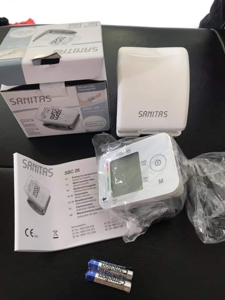 SANITAS SBC 26 ĐO CHÍNH XÁC CẢNH BÁO NHỊP TIM BẤT THƯỜNG