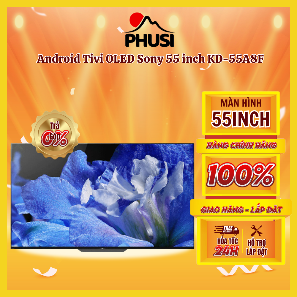 Android tivi oled sony 55 inch kd-55a8f