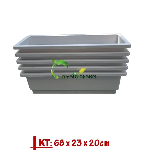 , Khay trồng rau giá rẻ, Khay trồng rau thông minh, máng trồng rau thông minh, máng trồng hoa ban công, khay trồng rau ban công. - Hàng Việt Nam chất lượng cao.