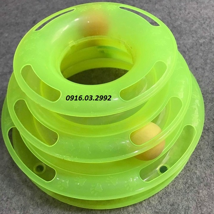 Đồ chơi cho mèo - đồ chơi ba tầng