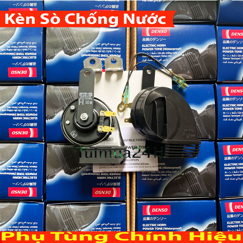 [HCM]Kèn Sò Chống Nước Denso 12V Độ cho Oto và xe máy