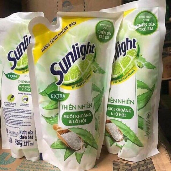 Nước rửa chén Sunlight 550g
