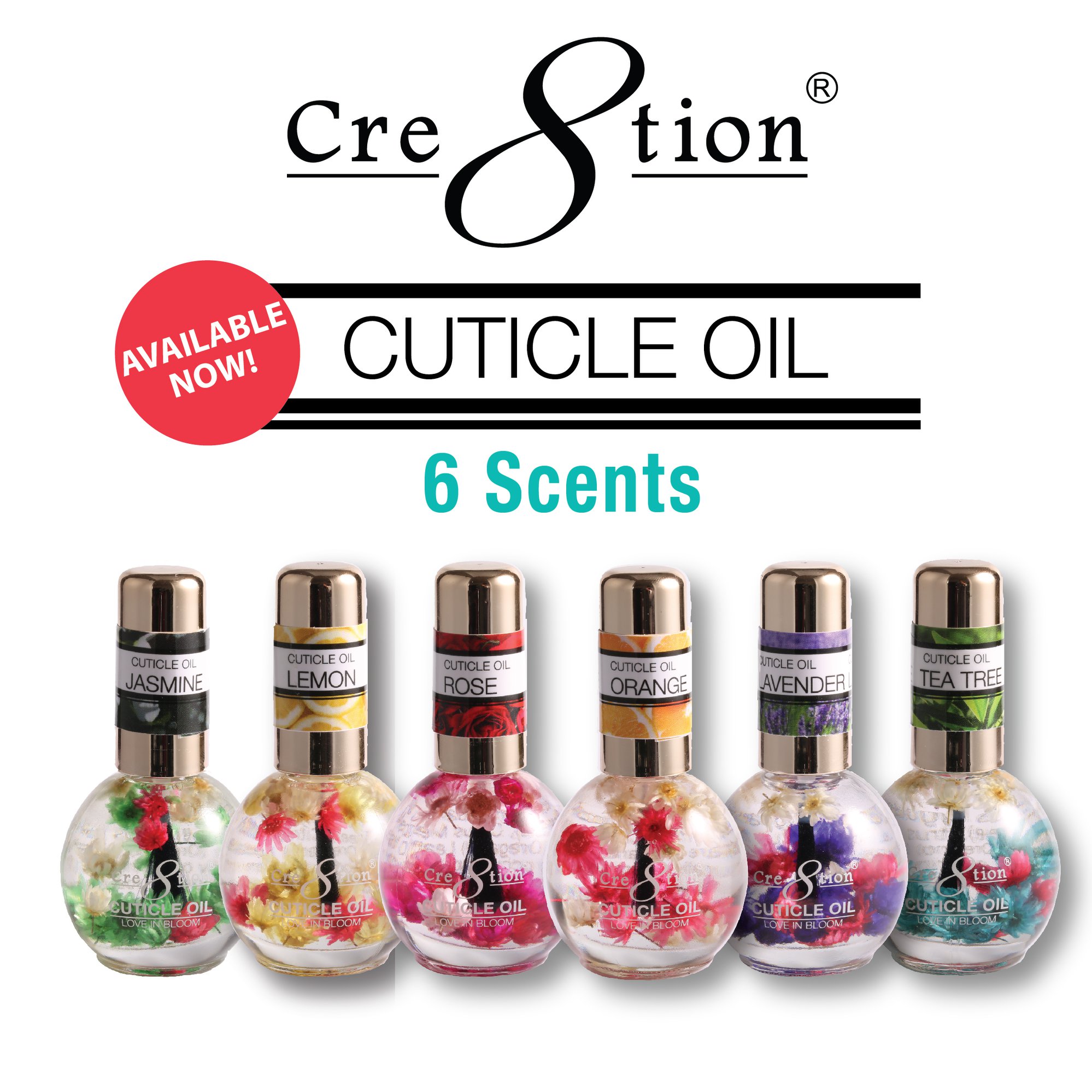 Cuticle Oil ( dầu) dưỡng viền móng của Cre8tion ( 6 mùi) 15ml