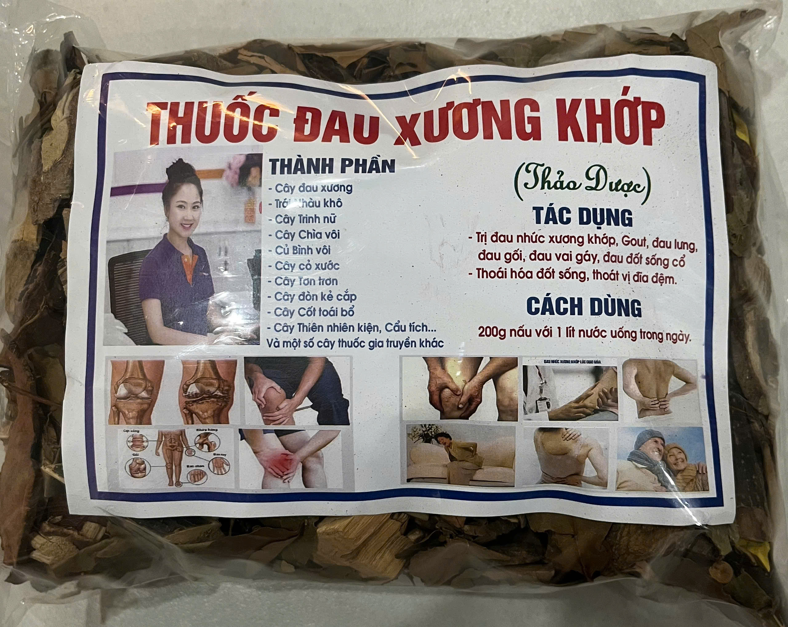 Thang thảo dược đau xương khớp của người dân tộc vùng cao Tây Bắc