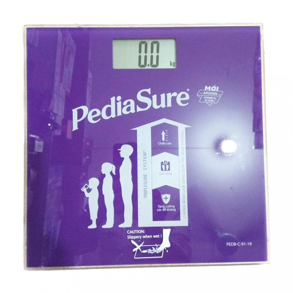 (SIÊU SALE HÀNG XIN ĐÊN 50% )  Cân sức khỏe điện tử Pediasure 30x26.5cm màn hình LED 180kg - Cân điện tử -  can dien tu  - can suc khoe -