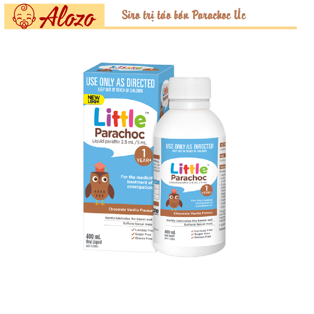 Siro trị táo bón Parachoc Cho Trẻ Của Úc, 400ml