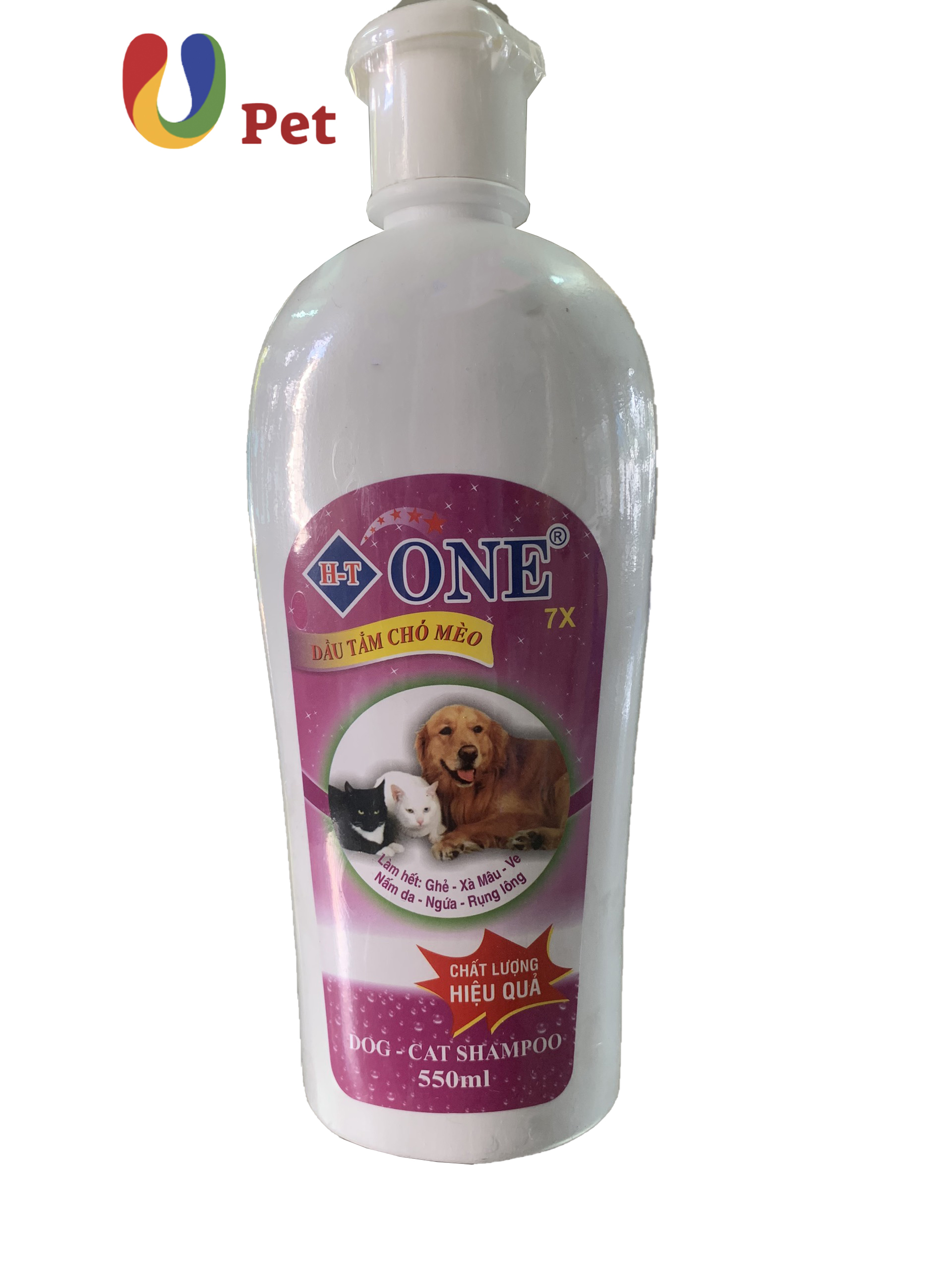 Dầu tắm one 7x cho chó và mèo 550ml/chai