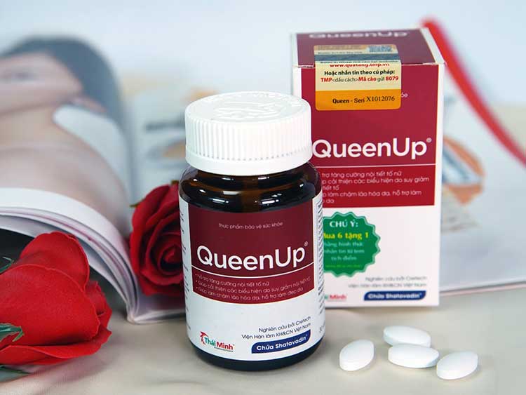 Tăng cường nội tiết tố nữ queen up 30 viên