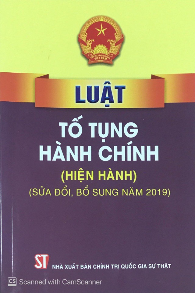 Luật Tố tụng hành chính