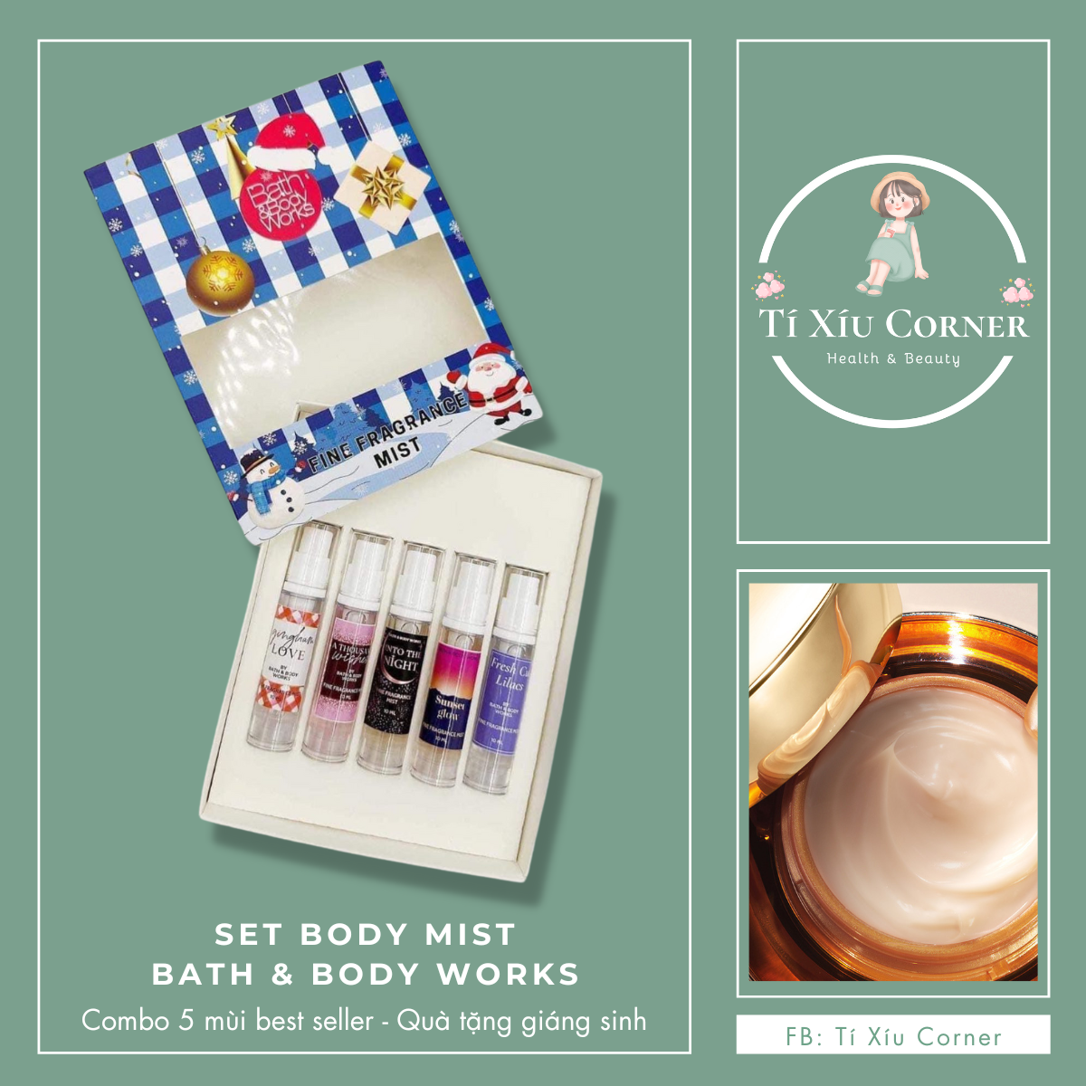 Set body mist mini - Bath & Body Works