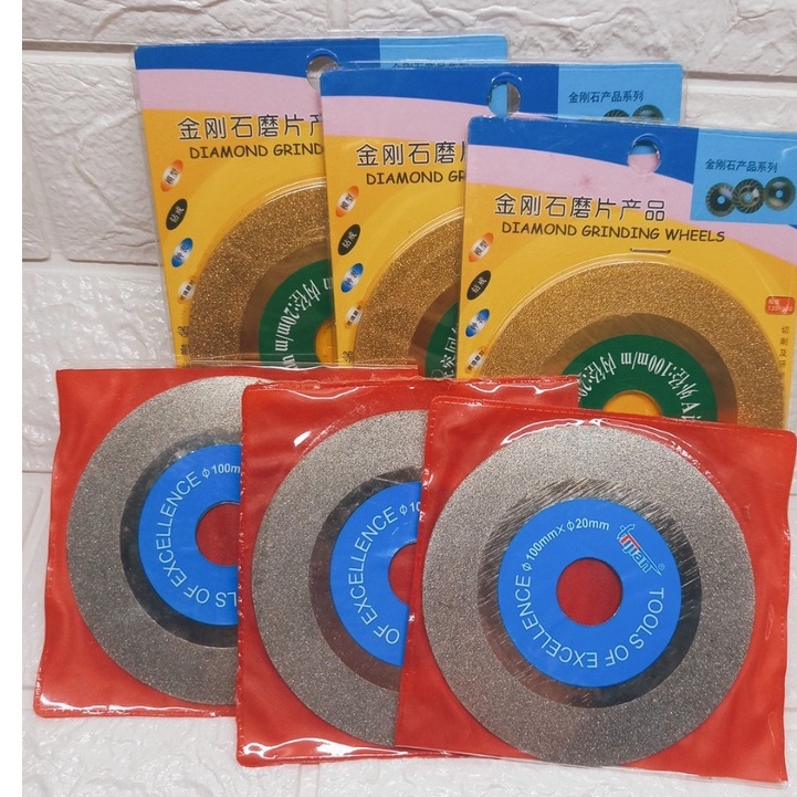 Đá mài kim cương , Đá mài kính đá quý cẩm thạch 100mm