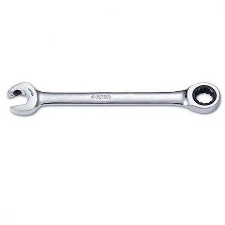 Cờ lê tự động 2 đầu vòng miệng 18mm, thép crom sata 43614
