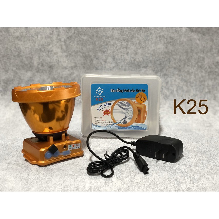 [HCM]ĐÈN ĐỘI ĐẦU CHỐNG NƯỚC K25 200W BẢO HÀNH 1 NĂM