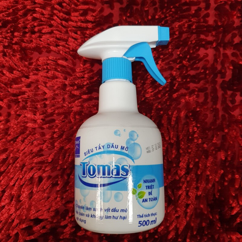 Tẩy dầu mỡ- Siêu tẩy dầu mỡ TOMAS 500ml- CÓ VIDEO - tẩy dầu mỡ