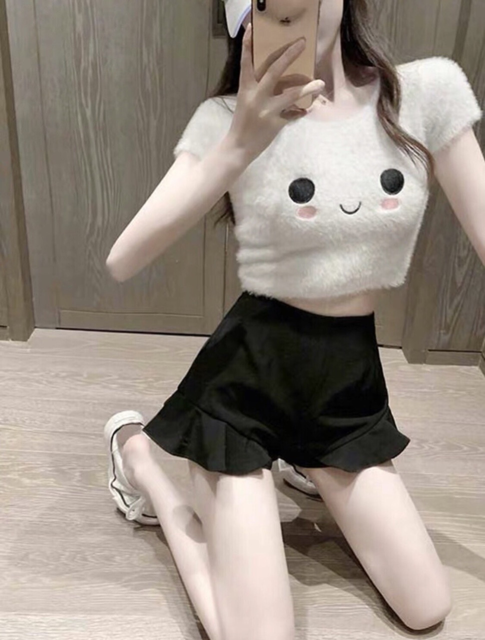 Áo lông gấu siêu cute