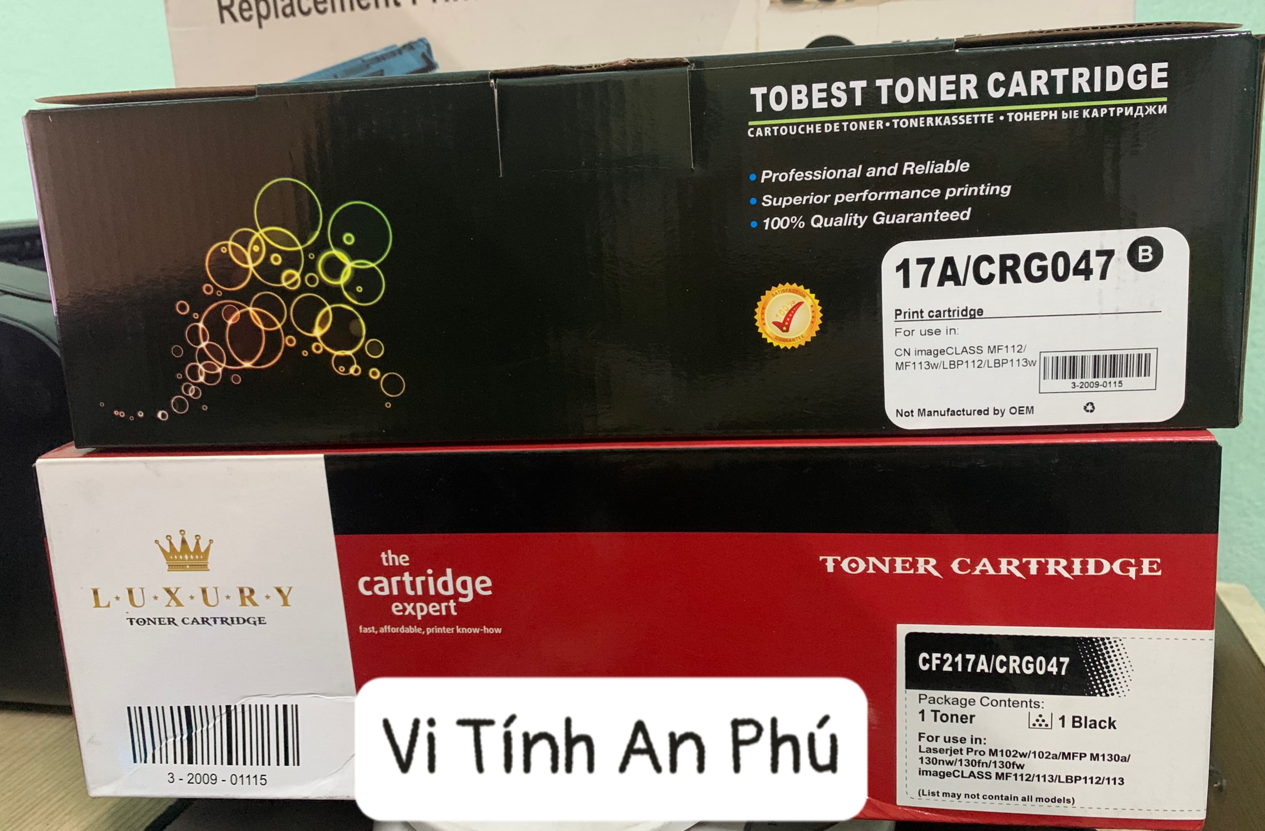 Hộp mực in hp cf217a/crg 047 – tobest