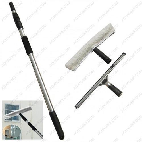 Bộ dụng cụ lau kính cao cấp cây nối dài hợp kim nhôm 6 mét_ASIA VIỆT NAM