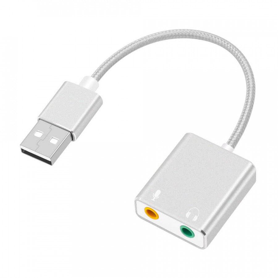 USB Sound Card 7.1Ch - USB Sound Card 7.1 3D Sound - USB Sound Card 7.1 Giá 110,000 Đồng*Miễn phí vận chuyển