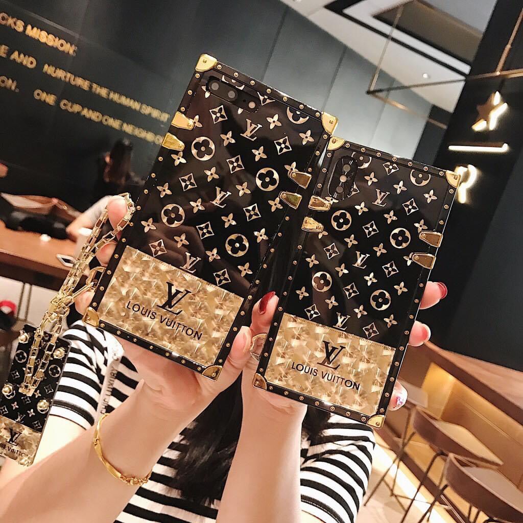 Ốp lưng thương hiệu lv gương iphone 6/6plus, 7/7plus, 8/8plus, x, xr,xmax