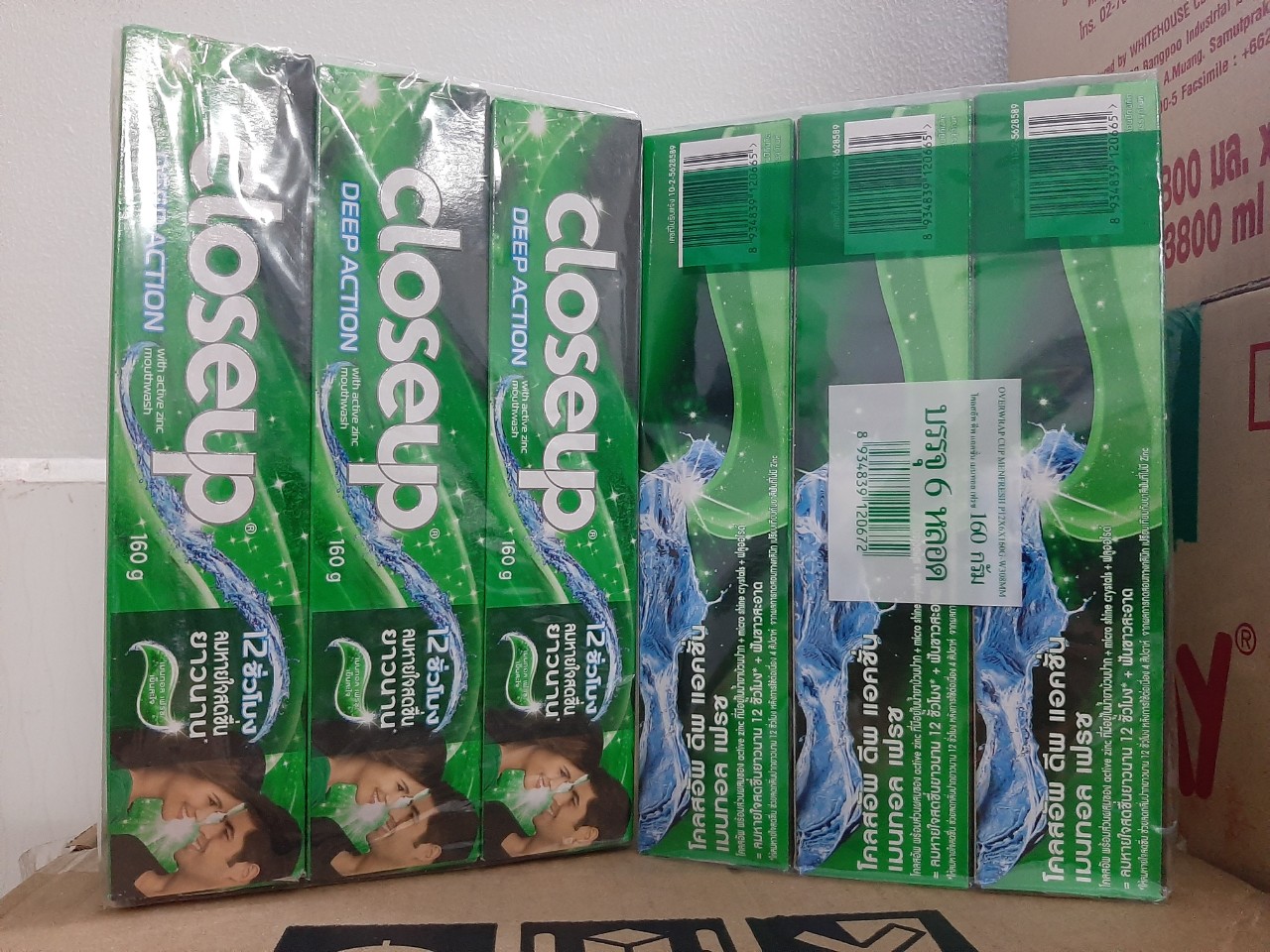 Kem đánh răng closeup 160gr Thái Lan