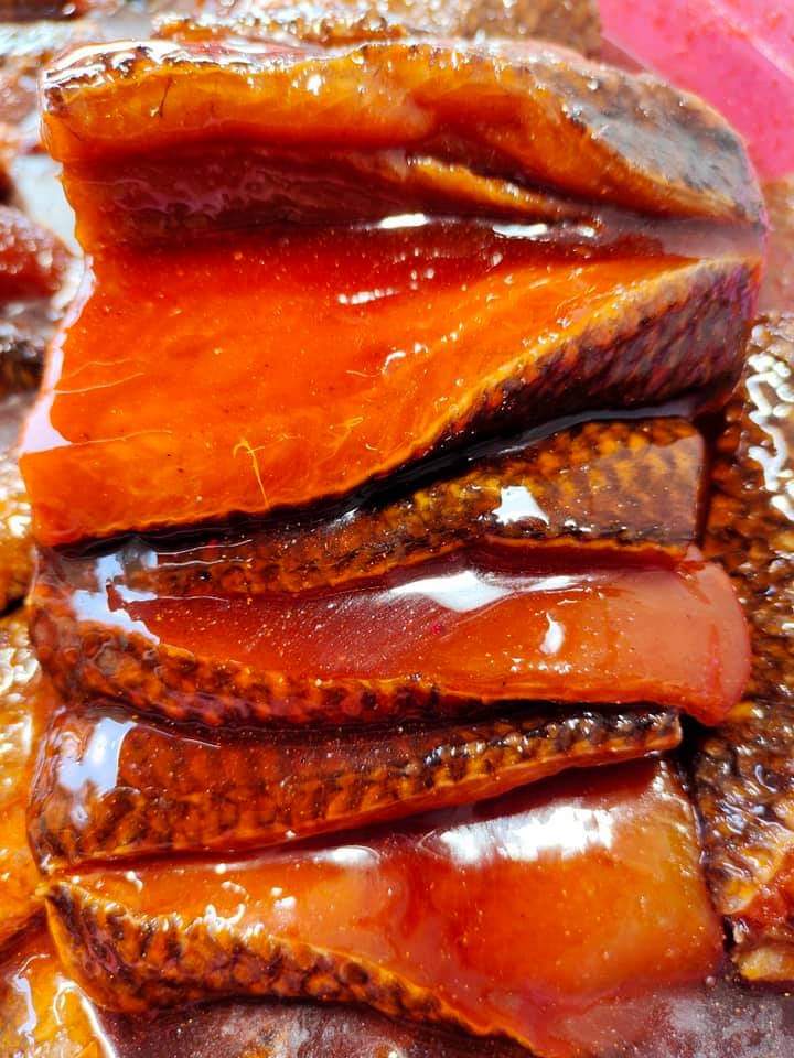 Mắm Cá Lóc Nguyên Con Châu Đốc Thơm Ngon,Bà Giáo Khỏe 55555 Không sử dụng hóa chất phẩm màu độc hại, Khô  Thoại Sơn