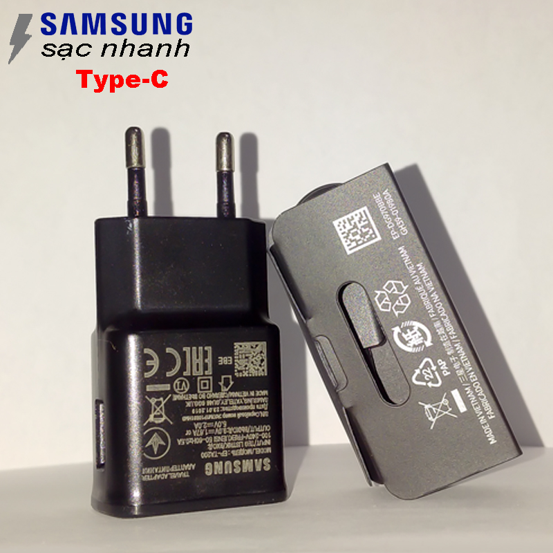Củ sạc samsung, dây sạc chân micro, type c 3a, bộ sạc samsung sạc nhanh - hàng chất lượng cao