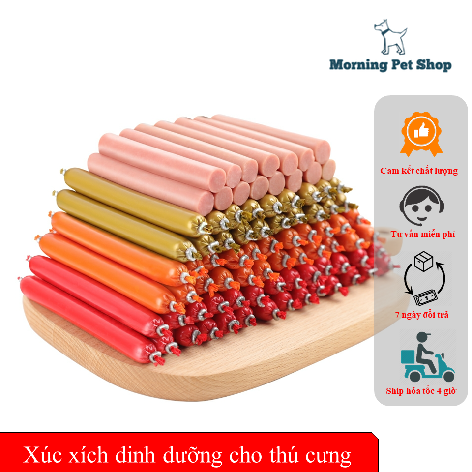 Xúc xích dinh dưỡng cho thú cưng