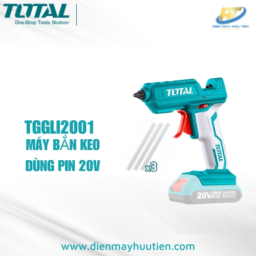 Súng bắn keo dùng pin total tggli2001