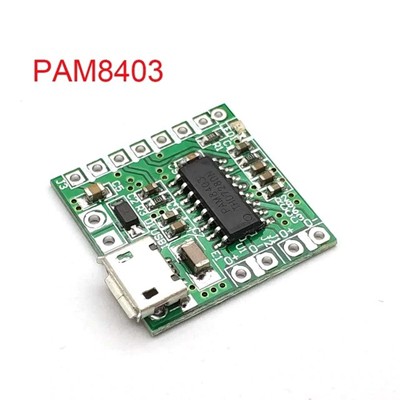 Module âm thanh 2x3w pam8403 micro usb