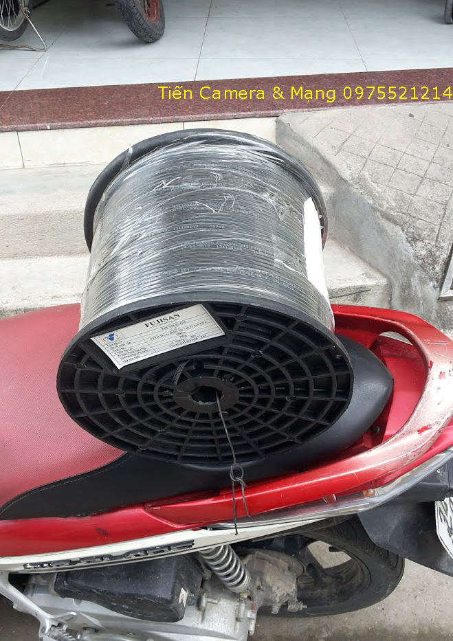 400 m Dây Cáp Quang Bấm Sẵn 2 Đầu, 1 FO