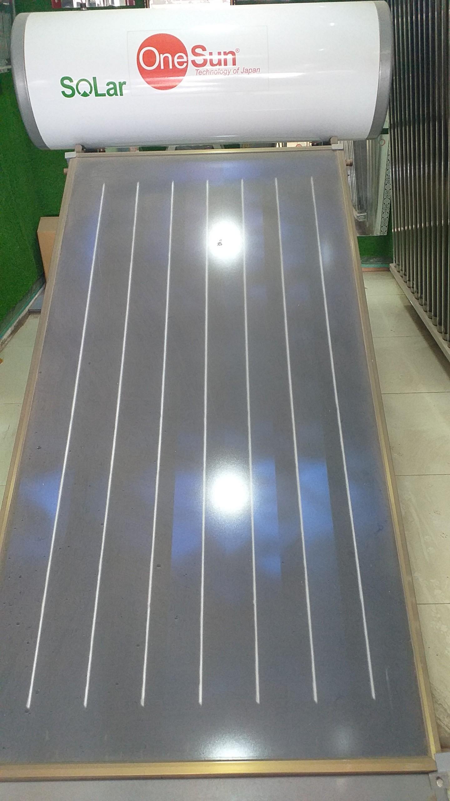 Máy nước nóng năng lượng mặt trời tấm phẳng SOLAR (không chịu áp)