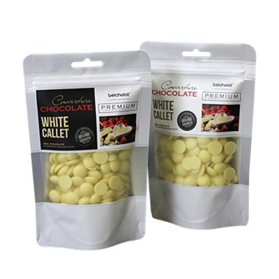 [SOCOLA THẬT, VIÊN NHỎ TIỆN DỤNG, TIẾT KIỆM] Socola, chocolate Belcholat trắng nguyên chất 31% bơ cacao túi 150g