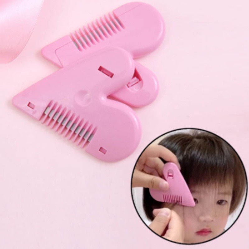 Lược tỉa tóc- lược cắt tóc mái siêu tiện lợi an toàn cho bé