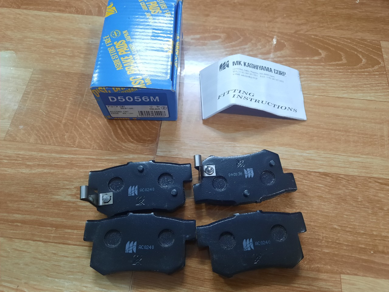 Bố thắng sau má phanh sau honda civic 2006-2016 honda crv 2008-2017 honda accord 1990-2011