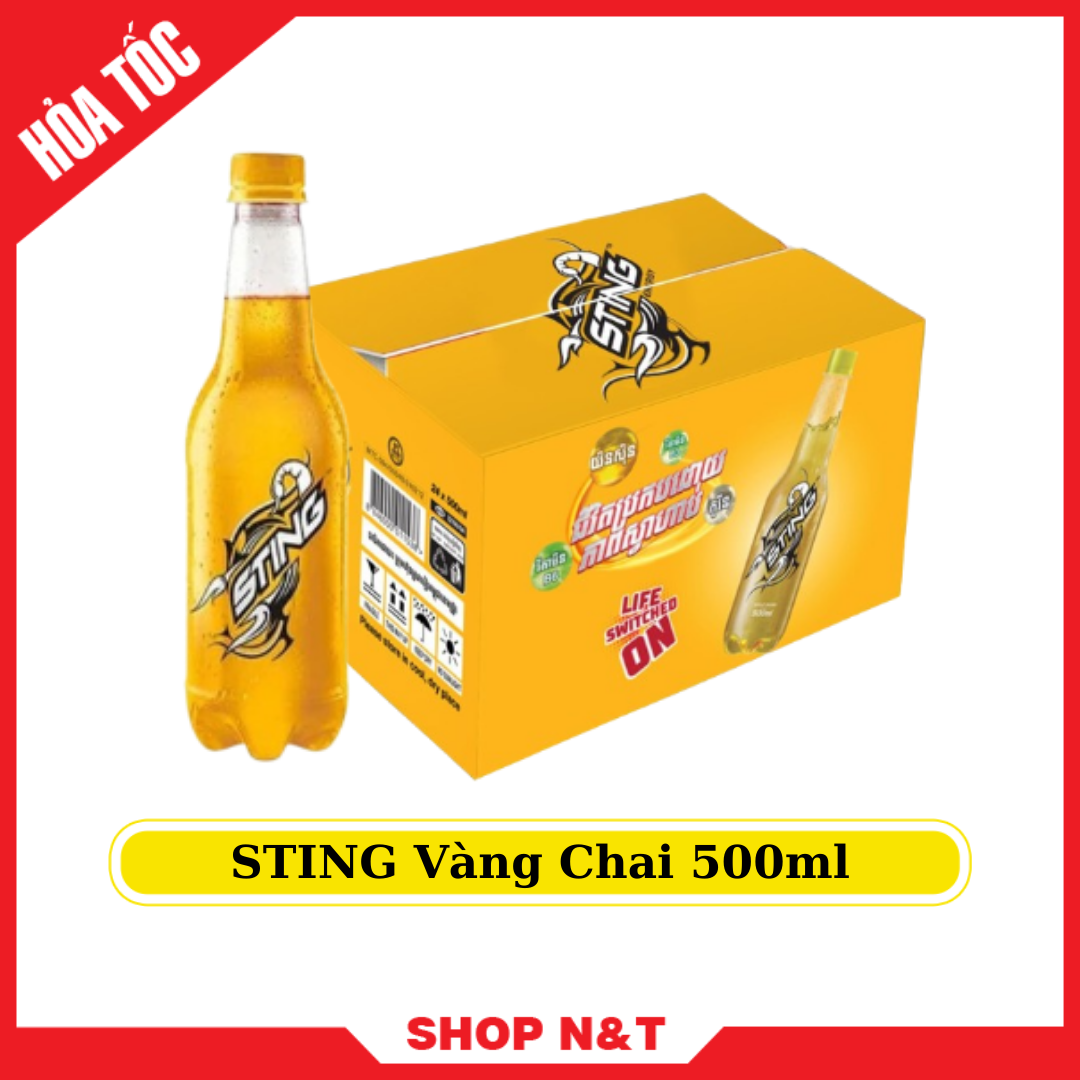 Sting Vàng chai lớn 500ml