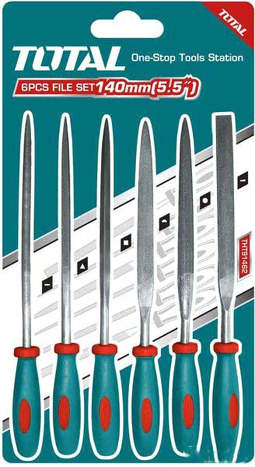 Bộ 6 giũa sắt 3x140mm total chính hãng tht91462 - tht91462 sản phẩm đa dạng về mẫu mã kích cỡ chất lượng đảm bảo cam kết hàng nhận được giống với mô tả
