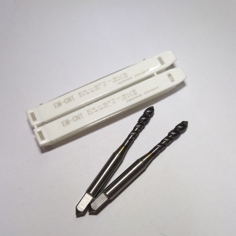 [HCM]Combo 2 Mũi Taro Inox Cao Cấp EM-CNT Xoắn (M4 x 0.7)