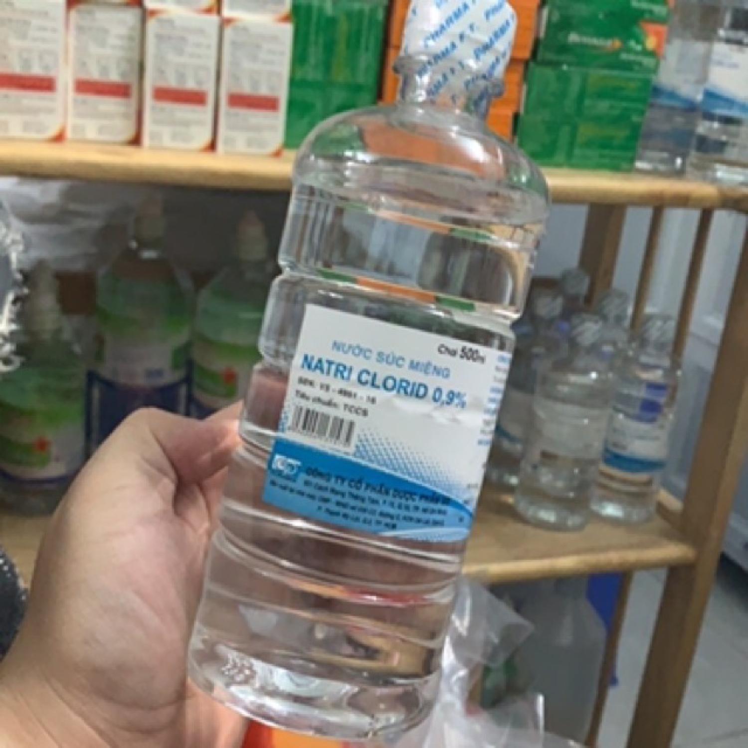 Nước muối sát khuẩn vô trùng của công ty 3/2.
