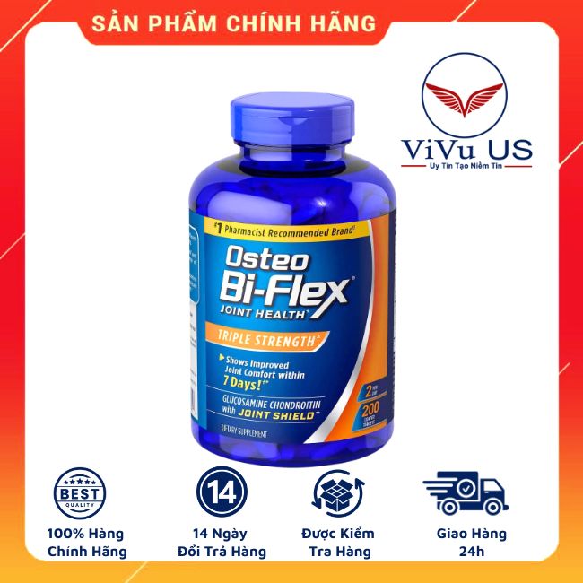 Viên uống Osteo Bi-Flex Triple Strength 200 tablets của Mỹ