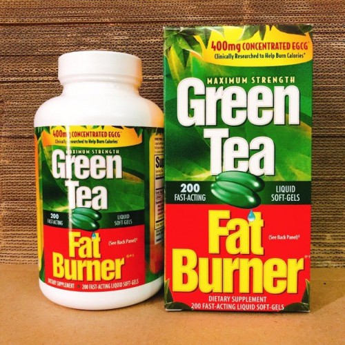 Viên uống giảm cân từ trà xanh green tea fat burner của mỹ