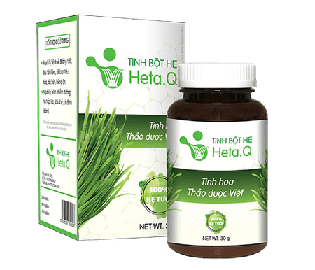 Tinh Bột Hẹ Heta.Q - Hỗ trợ điều trị táo bón, biếng ăn ở trẻ nhỏ (Hộp 30g)