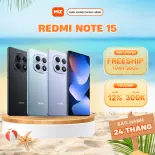 Điện thoại Xiaomi Redmi Note 15 4G bản Quốc Tế có tiếng Việt - Bảo Hành 24 Tháng Chính Hãng