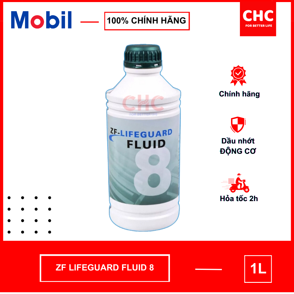 Dầu số tự động ZF 8hp ATF bình 1L, xe Mercedes Benz, BMW, Audi hộp số tự động 8 cấp ZF