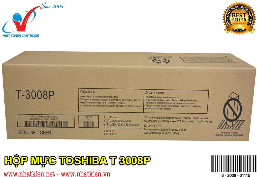 Hộp mực toshiba t 3008p