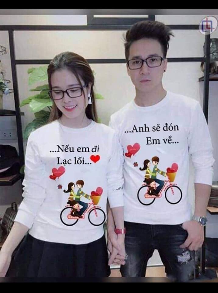 áo nỉ tay dài không mũ ( 2 áo) nếu em đi lạc lối