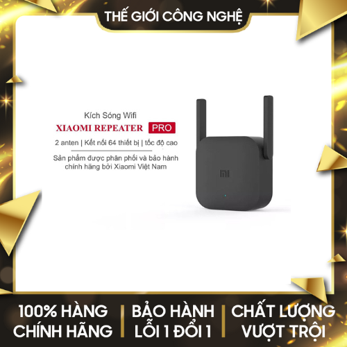 Kích sóng wifi Xiaomi Pro Mi Wifi Repeater Pro N300 phiên bản mới 300Mbps , thiết bị mở rộng sóng wifi Xiaomi