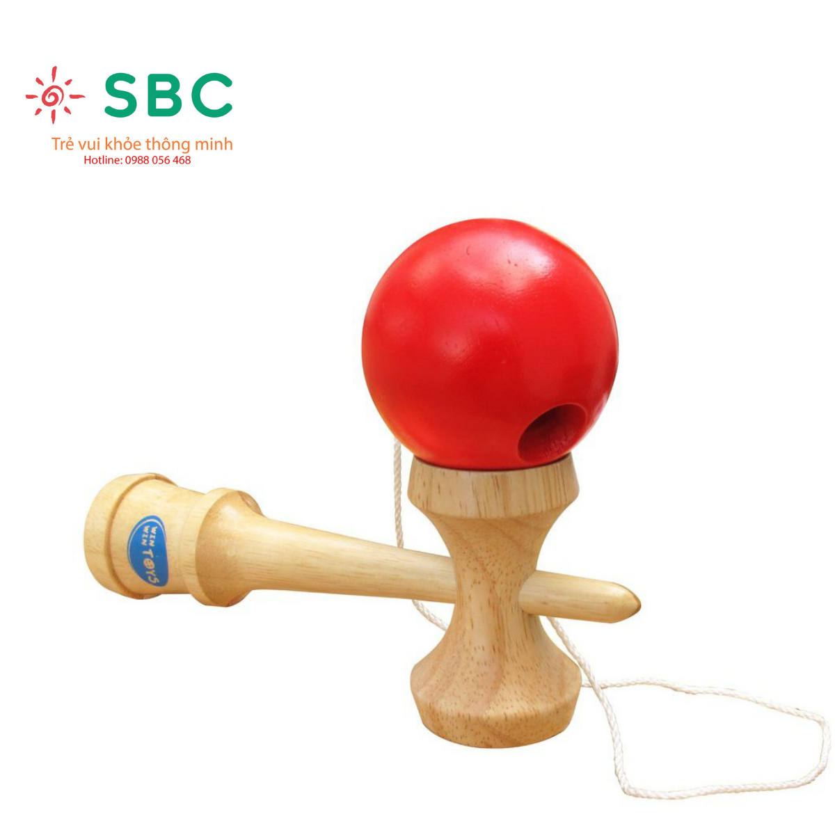 [HCM]Đồ chơi Kendama bằng gỗ thương hiệu Winwintoys Việt  - Trò chơi truyền thống của Nhật Bản - Đồ chơi gỗ thông minh cho bé