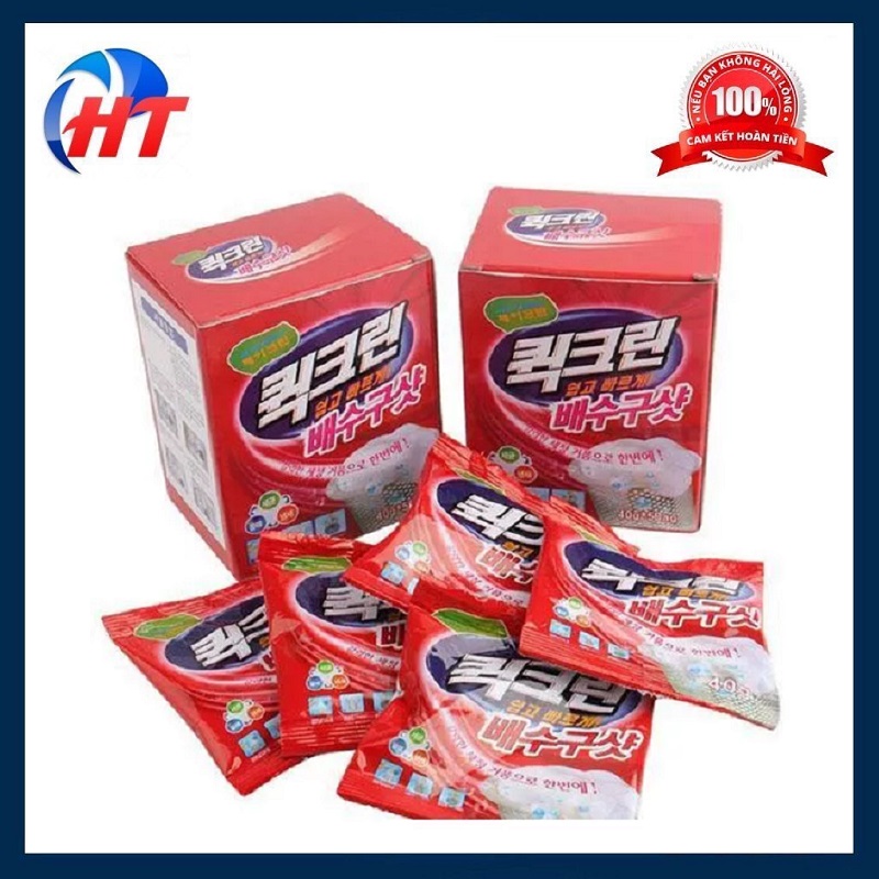 Combo 5 bịch bột thông cống hàn quốc