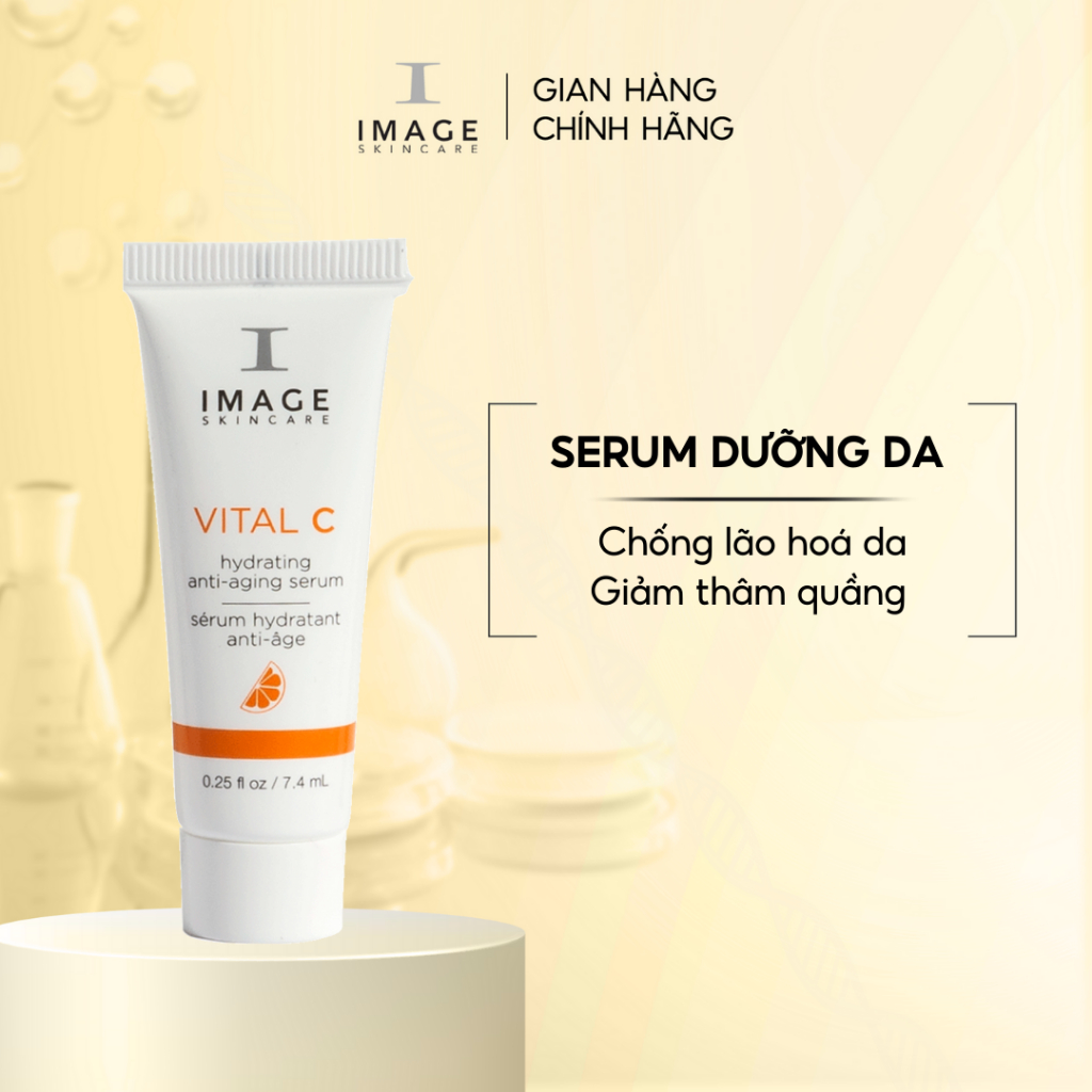 Serum dưỡng ẩm chống oxy hóa Image Skincare Vital C Hydrating Anti Aging 7.4ml - Image Skincare Official Store